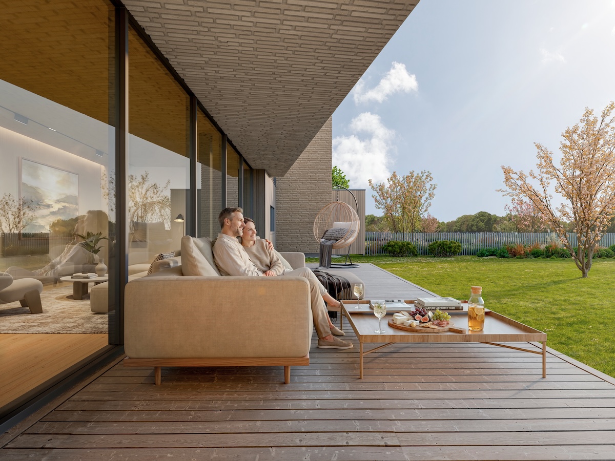 New residential development “Keturlapio skveras” completed in Didieji Gulbinai